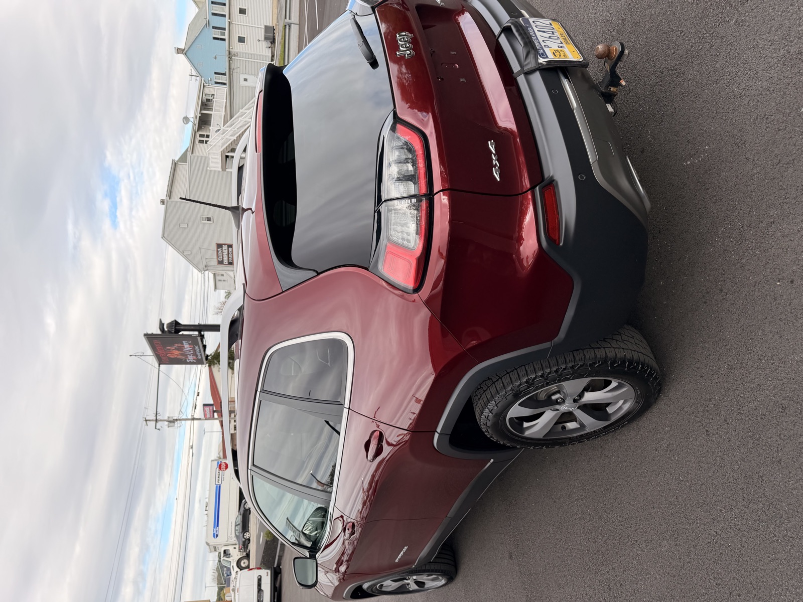 Mitsubishi Eclipse Cross rear after detail
